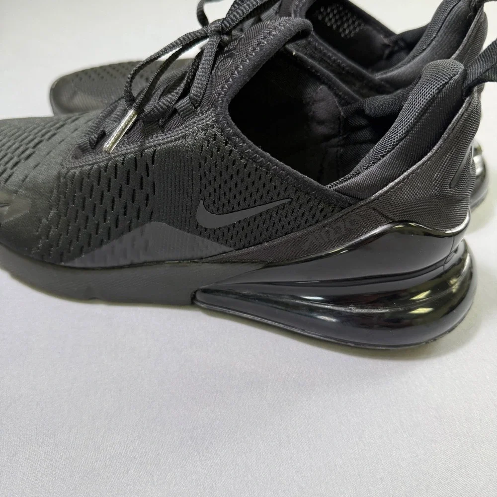 Nike Air Max 270 Sneakers Black Triple Black AH6789-006 Running Shoes